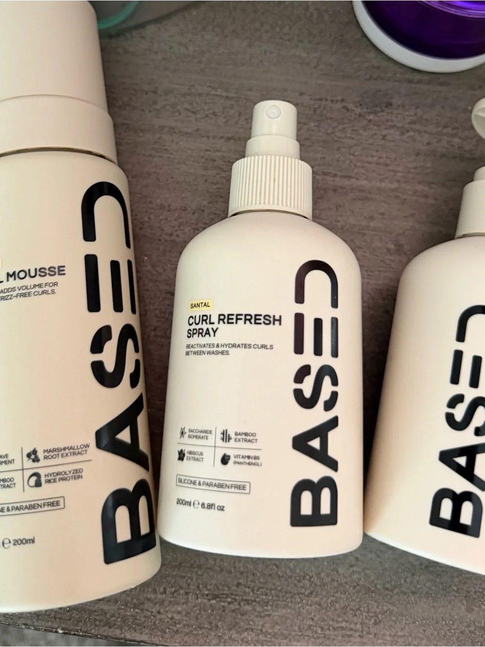 Based hair products